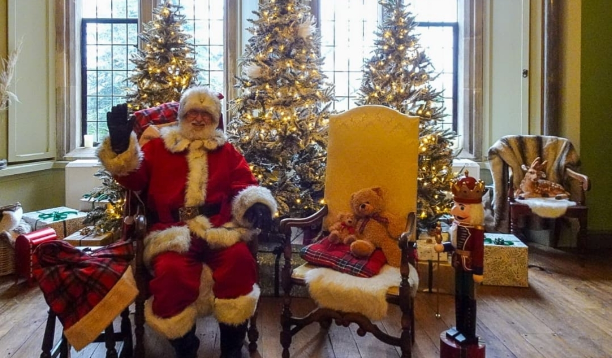 Visit Father Christmas at the Bishops Palace